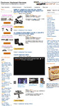 Mobile Screenshot of electronickeyboardsreviews.com